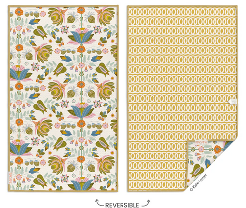 Patterned Microfiber Kitchen Dishtowels