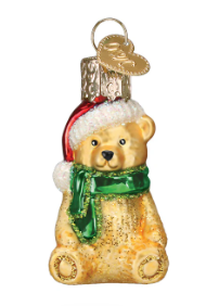 Mini Teddy Bear by Old World Christmas