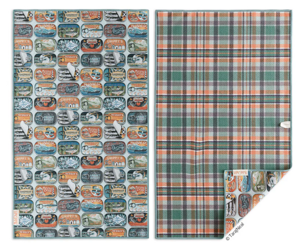 Patterned Microfiber Kitchen Dishtowels