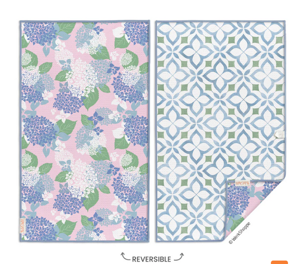 Patterned Microfiber Kitchen Dishtowels