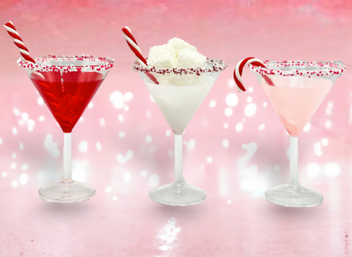 Peppermint Martini Ornament