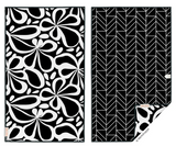 Patterned Microfiber Kitchen Dishtowels