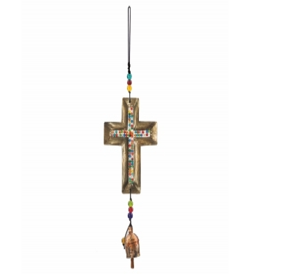 Beaded Iron Cross