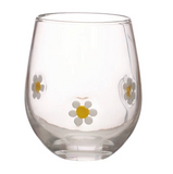Daisy Drinking Glass