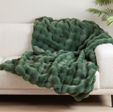 Bubble Faux Fur Throw