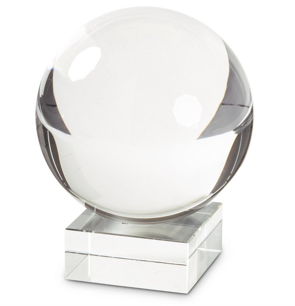 Crystal Globe on Stand