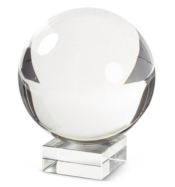 Crystal Globe on Stand