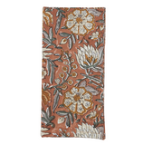 Rust Block Print Napkins