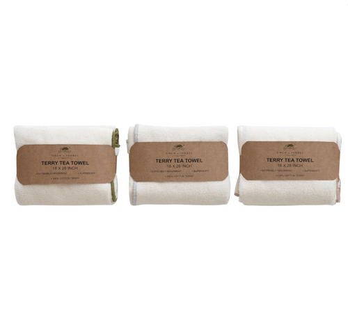 Cotton Terry Cloth Tea Towels