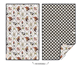 Patterned Microfiber Kitchen Dishtowels