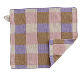 Checkered Knit Dishcloths