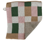 Checkered Knit Dishcloths