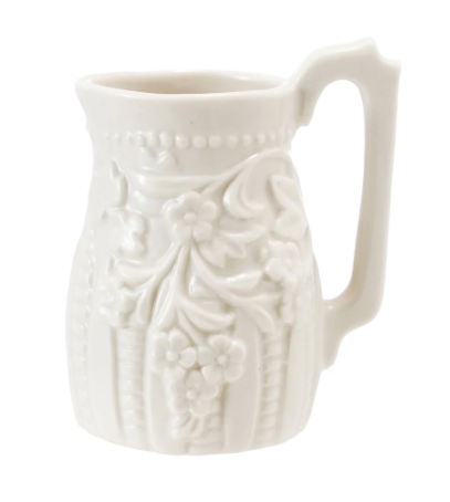 Embossed Vintage Creamer