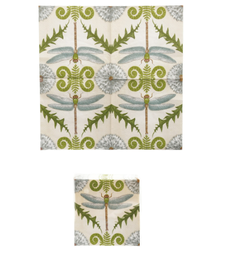 Dragonfly Cocktail Napkins