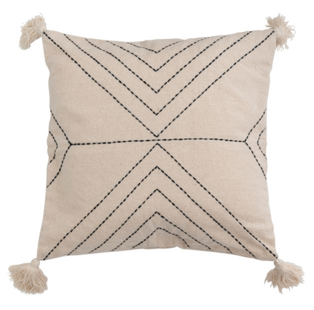 Cotton Plaid Flannel Pillow