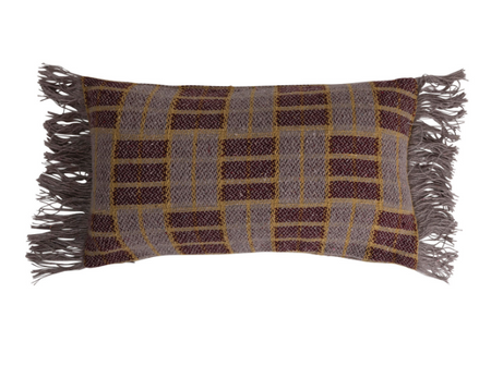 Cotton Plaid Flannel Pillow