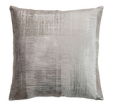 Velvet Printed Pillow w/ Silver Foil