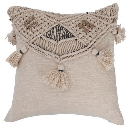 Cotton Plaid Flannel Pillow