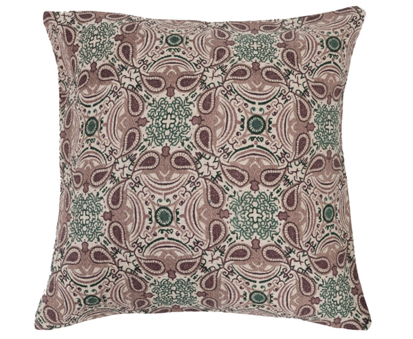 Floral Kaleidoscope Printed Pillow