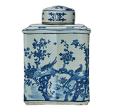 Vintage Style Ceramic Ginger Jar