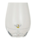 Spring Figures Stemless Wine Glasses