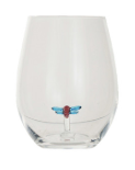Spring Figures Stemless Wine Glasses