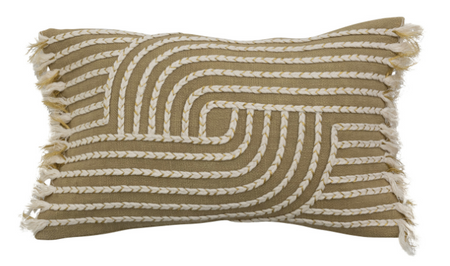 Cotton Plaid Flannel Pillow
