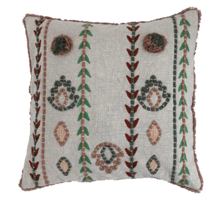 Cotton Plaid Flannel Pillow