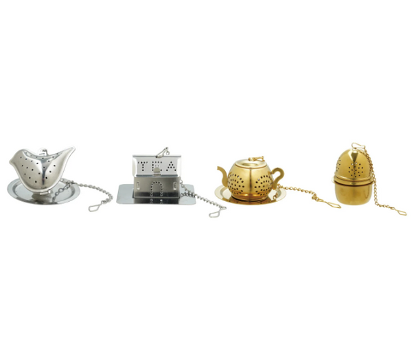 Gold & Silver Loose Tea Infuser