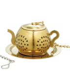 Gold & Silver Loose Tea Infuser