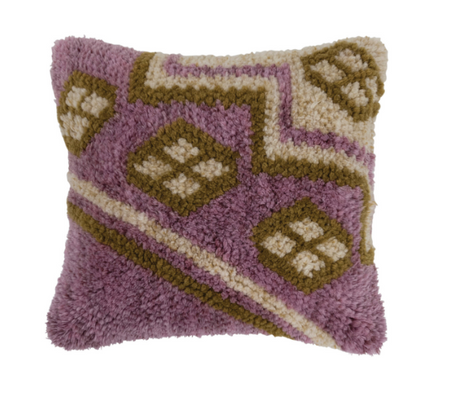 Cotton Plaid Flannel Pillow