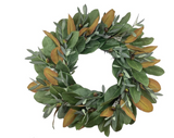 Magnolia and Olive Wreath