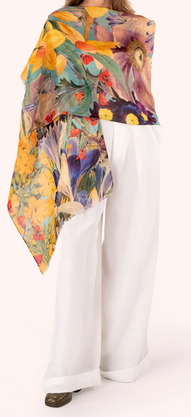 Spring Flora Scarf