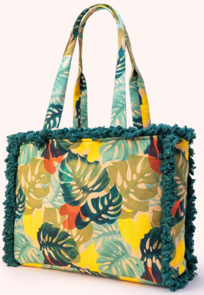 Fringe Box Cotton Tote