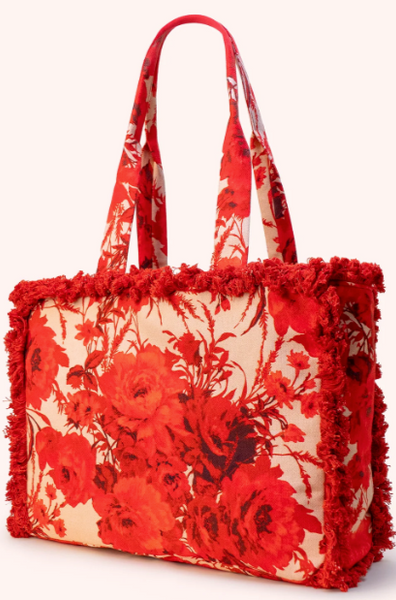 Fringe Box Cotton Tote