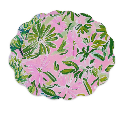 VIDA Hydrangeas & Daisies Reversible Placemats