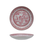 Pink and White Patterned Plate