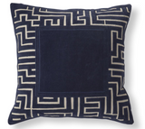 Navy Velvet Pillow