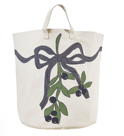 Mistletoe Storage Tote