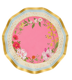 Rococo Wavy Paper Salad Plates by Sophistiplate