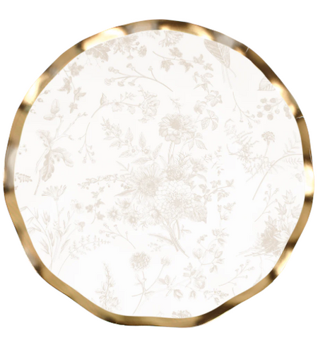 Charming Easter Wavy Paper Dinner Plates by Sophistiplate
