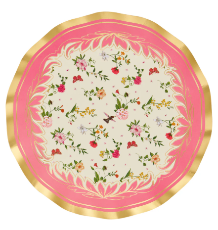 Rococo Wavy Paper Dinner Plates by Sophistiplate