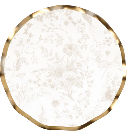 Charming Easter Wavy Paper Dinner Plates by Sophistiplate