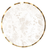 Timeless Sand Wavy Paper Dinner Plates by Sophistiplate