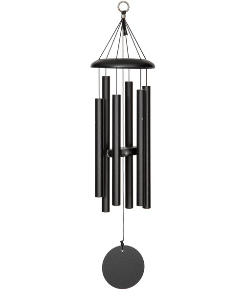 Black Wind Chimes by Corinthian Bells