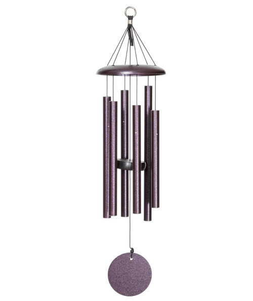 Plum Vein Wind Chimes by Corinthian Bells