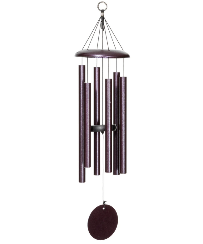 Plum Vein Wind Chimes by Corinthian Bells