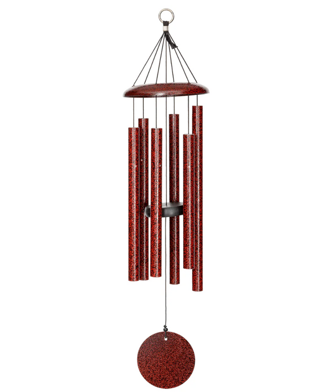 Ruby Splash Wind Chimes by Corinthian Bells