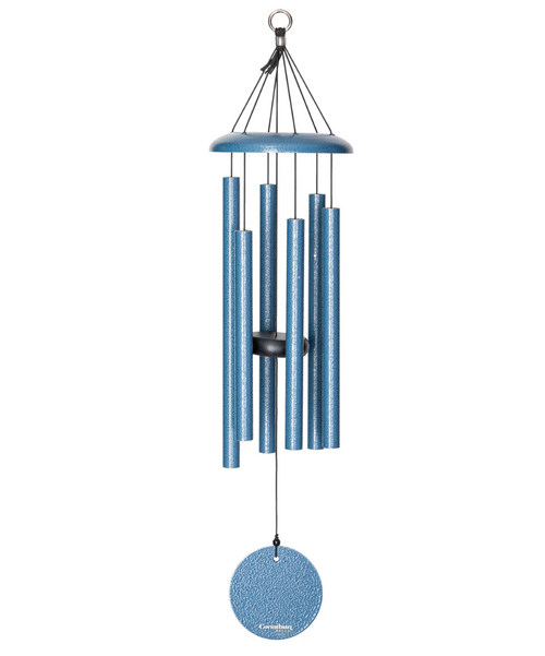 Sky Blue Wind Chimes by Corinthian Bells