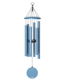 Sky Blue Wind Chimes by Corinthian Bells